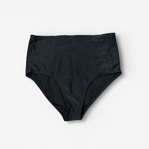 Old Navy Super High-Waisted Black Bikini Bottoms Swimsuit Size Large